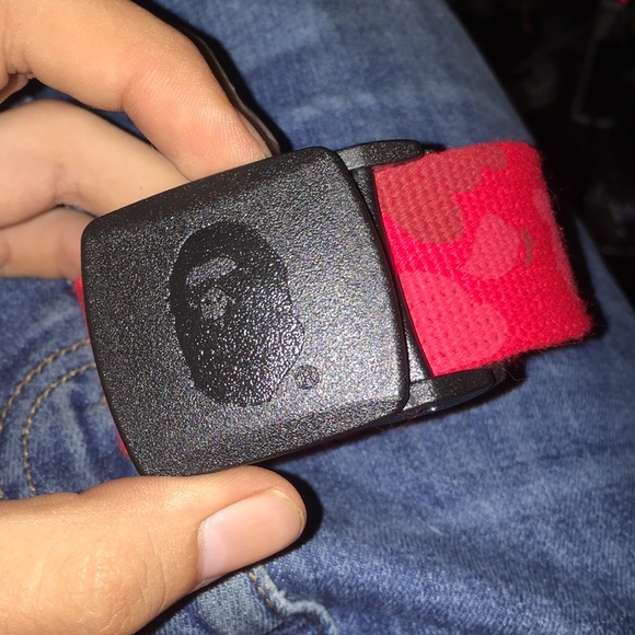 Bape long gi belt camo red - Picture 2 of 3